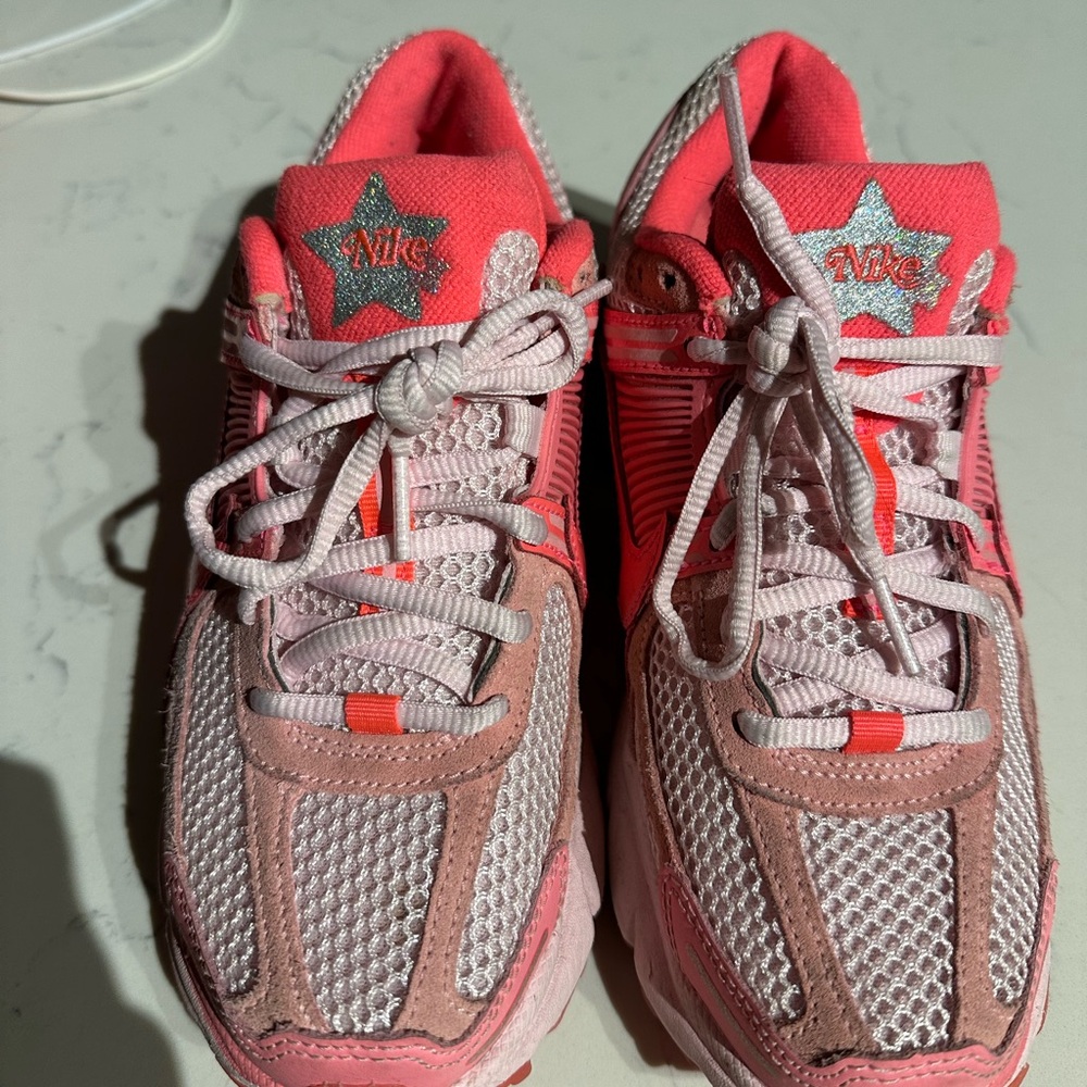 Nike Vibrant Pink and White Running Shoes